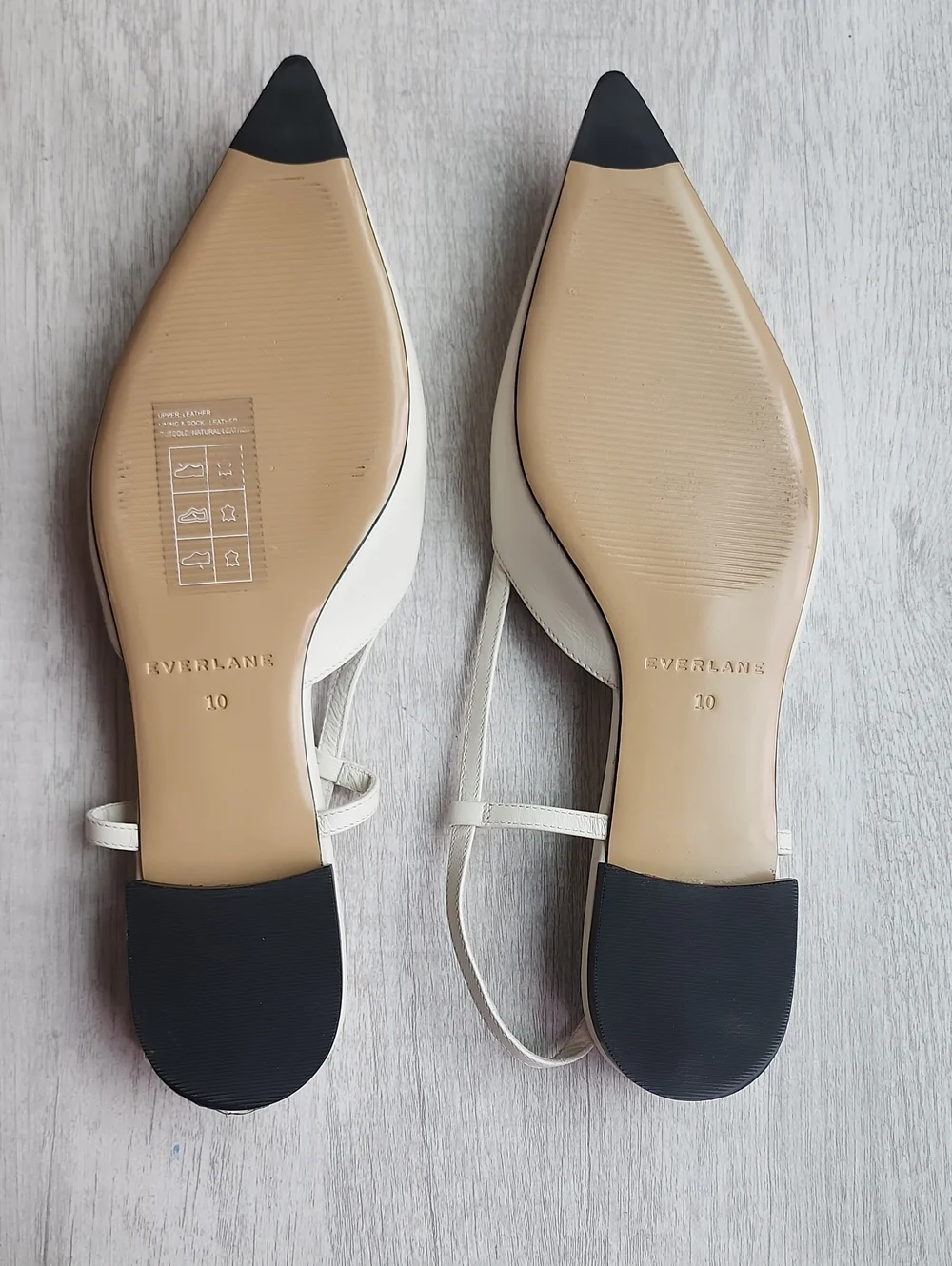 Everlane The Studio Slingback Flat Nwot